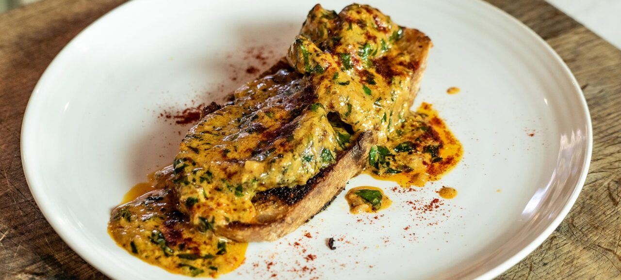 Devilled Deer Heart Mike Robinson Chef