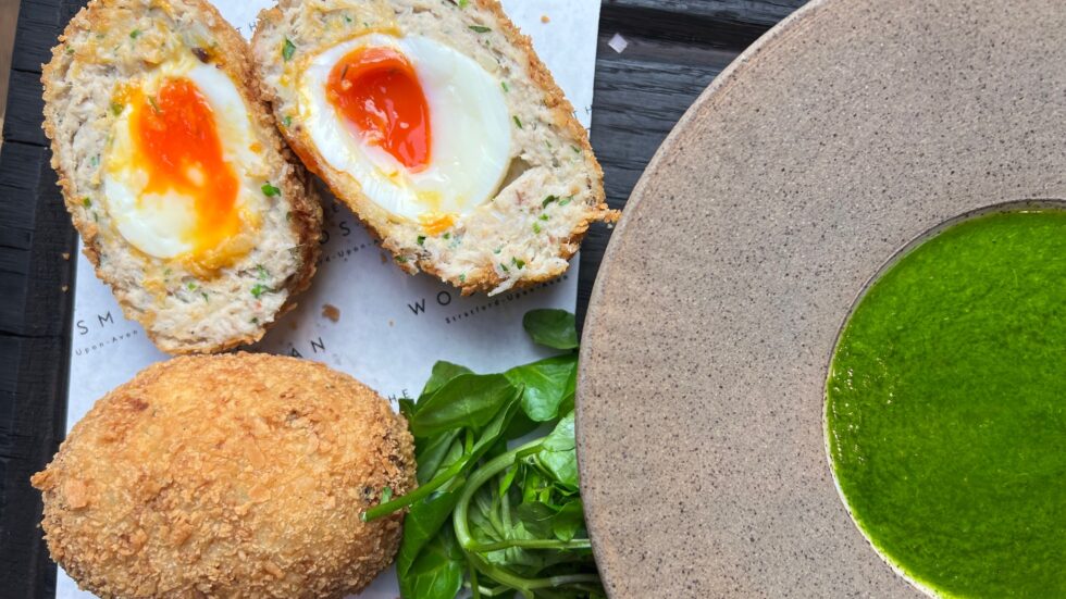 Mackerel Scotch eggs Farming the Wild